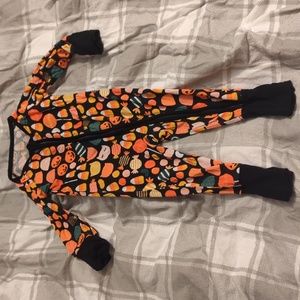 Little Sleepies Spooky Sweets Bamboo Viscose Zippy - 0-3 months